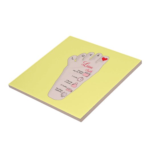 Carreau Les détails de Birth Stats (Côté)