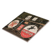 Carreau Les Etats-Unis, Arizona, Sedona : Signes de (Côté)