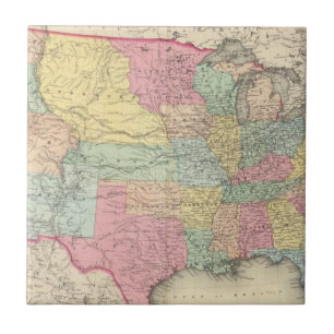 Carreau Les Etats-Unis d'Amérique