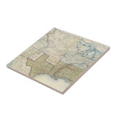 Carreau Les Etats-Unis en juin 1861 (Côté)