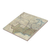 Carreau Les Etats-Unis en juin 1864 (Côté)