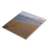 Carreau Les Etats-Unis, Hawaï, Maui, Wailea, empreintes de (Côté)