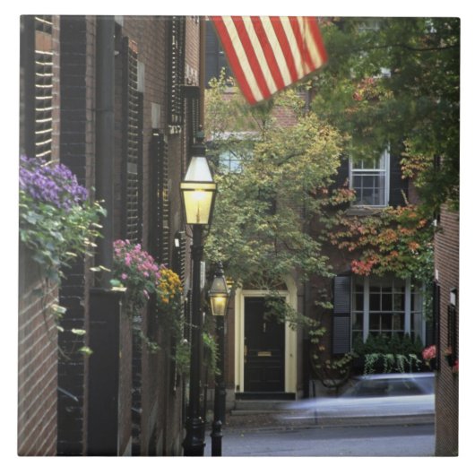 Carreau Les Etats-Unis, le Massachusetts, Boston, colline (Devant)