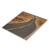 Carreau Les Etats-Unis, Nevada, vallée du feu, route de (Côté)