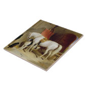 Carreau Les Favoris de Prince George (huile sur toile) (Côté)