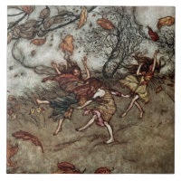« Les Fées d'automne » d'Arthur Rackham