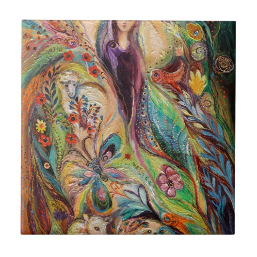 Carreau Les Femmes De L'Histoire De Tanakh De Rachel (Devant)