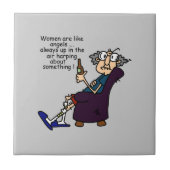 Carreau Les Femmes Sont Comme Des Anges (Devant)