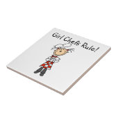 Carreau Les filles chefs règnent (Côté)