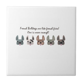 Carreau Les Français sont comme la collection de pommes