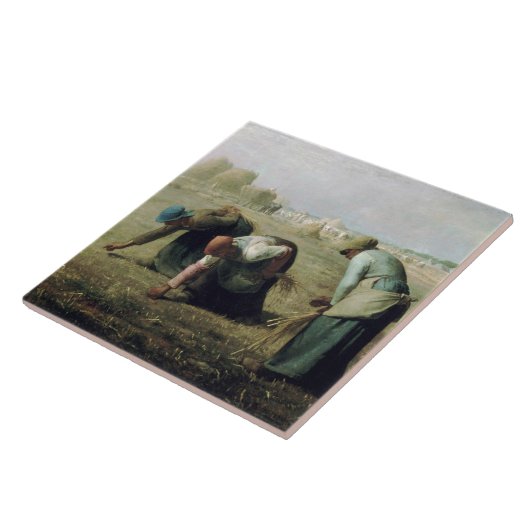 Carreau Les Gleaners, Jean-François Millet (Côté)