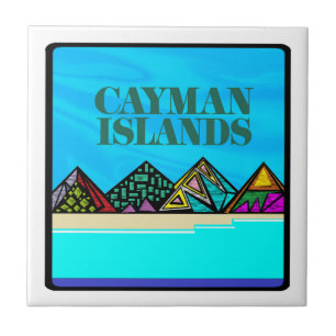 Carreau Les îles aiment les Caïmans