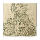 Carreau Les îles britanniques (Devant)