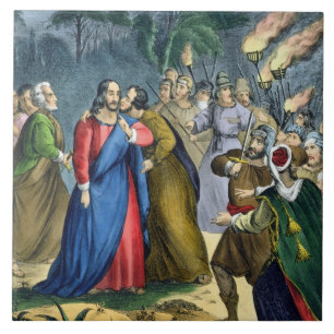Carreau Les judas trahissent son maître, d'une bible