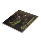 Carreau Les mangeurs de pommes de terre par Vincent van Go (Côté)