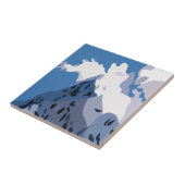 Carreau Les montagnes Peaks Nature (Côté)