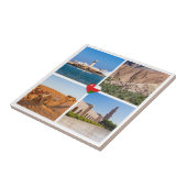 Carreau Les monuments du Sultanat d'Oman (Côté)