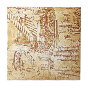 Carreau Les notes de da Vinci