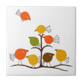 Carreau Les oiseaux d'une plume (Devant)