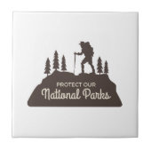 Carreau Les parcs nationaux (Devant)