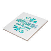 Carreau Les petites filles rendent la vie spéciale (Côté)