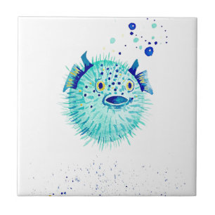 Carreau Les Pufferfish de Neptune