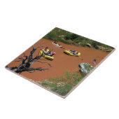 Carreau Les radeaux à propulsion automobile se transformen (Côté)