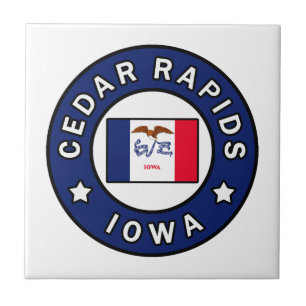 Carreau Les rapides de cèdre Iowa