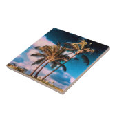 Carreau Les rétros palmiers hawaïens ont customisé des (Côté)