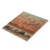 Carreau Les roches de noir chez Trouville, 1865 - 66 (Côté)