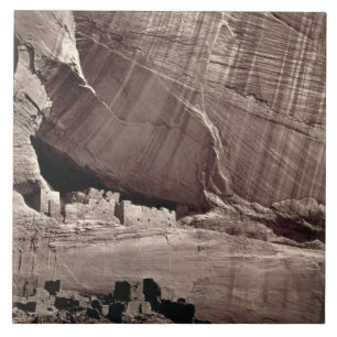 Carreau Les ruines antiques du canyon de Chelle, 1873 (a