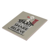 Carreau Les toits crient (Côté)