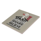 Carreau Les toits crient (Côté)