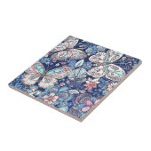 Carreau Les trésors des papillons (Côté)