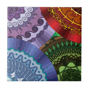 Carreau Les Tuiles Mandalas des Éléments