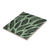 Carreau Les verts plumes (Côté)