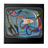 Carreau L'espace de mod de la moitié du siècle est la (Devant)