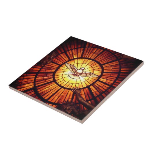 Carreau L'Esprit Saint (Bernini) (Côté)