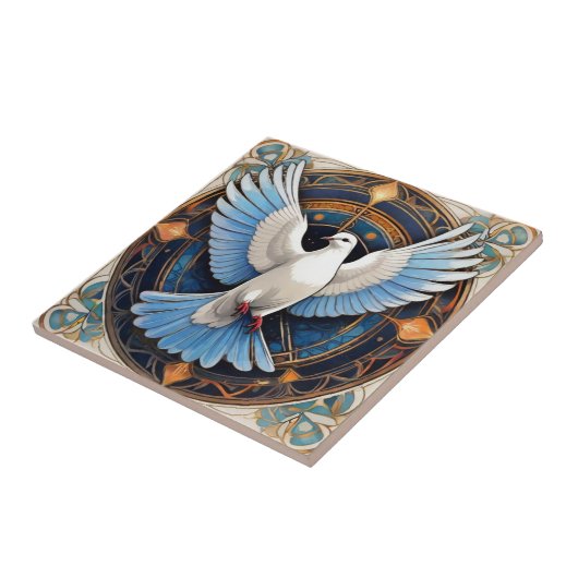 Carreau L'Esprit Saint (colombe) 2 (Côté)