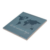 Carreau Let the adventure begin (Côté)