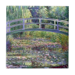 Carreau L'étang Water Lily par Claude Monet