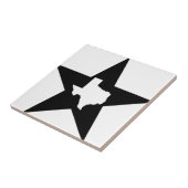 Carreau L'Étoile solitaire du Texas State US Custom Ink (Côté)