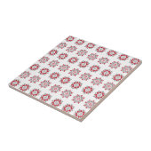 Carreau Letton motif géométrique du soleil du matin VII (Côté)