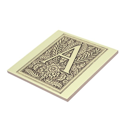 Carreau LETTRE AlphabET A (Côté)