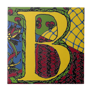Carreau Lettre B