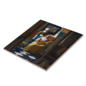 Carreau Lettre d'amour, Johannes Vermeer (Côté)