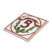 CARREAU LETTRE ESPÈCE ROUGE CHAMBRE NOMBREUX TITRES (Côté)