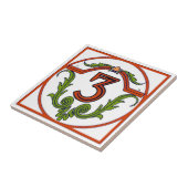 CARREAU LETTRE ESPÈCE ROUGE CHAMBRE NOMBREUX TITRES (Côté)