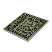 Carreau Lettre L Première Lettre Monogramme (Côté)