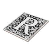 CARREAU LETTRE MOYENNE ÉCLAIRÉE R (Côté)